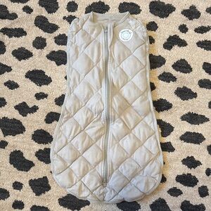 Dreamland Baby Quilted Baby Sleep Sack in Gray